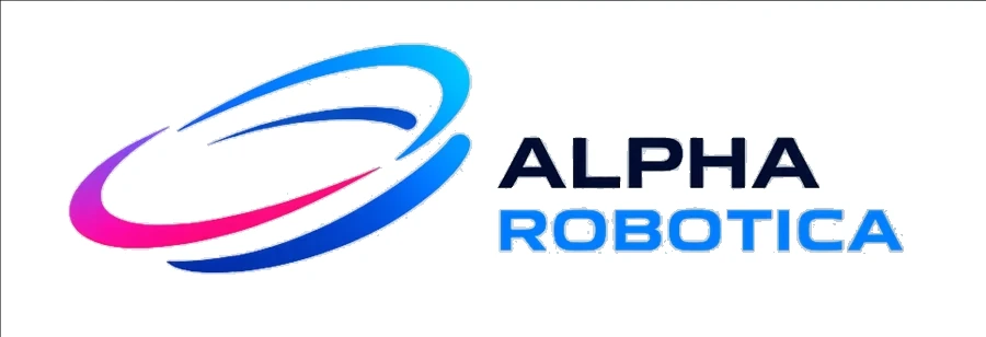 Logotipo de Alpha Robotics, integrador KEENON en España