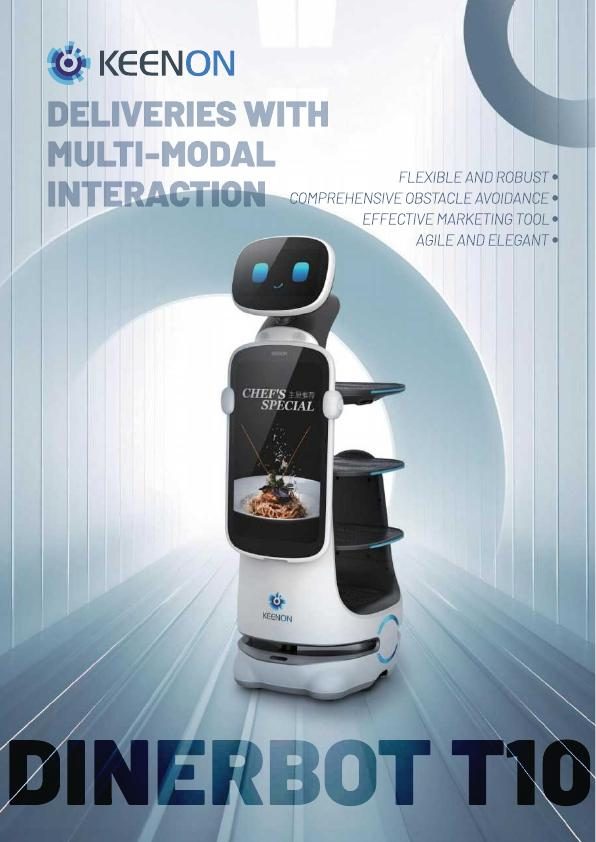 DINERBOT T10 portada catálogo