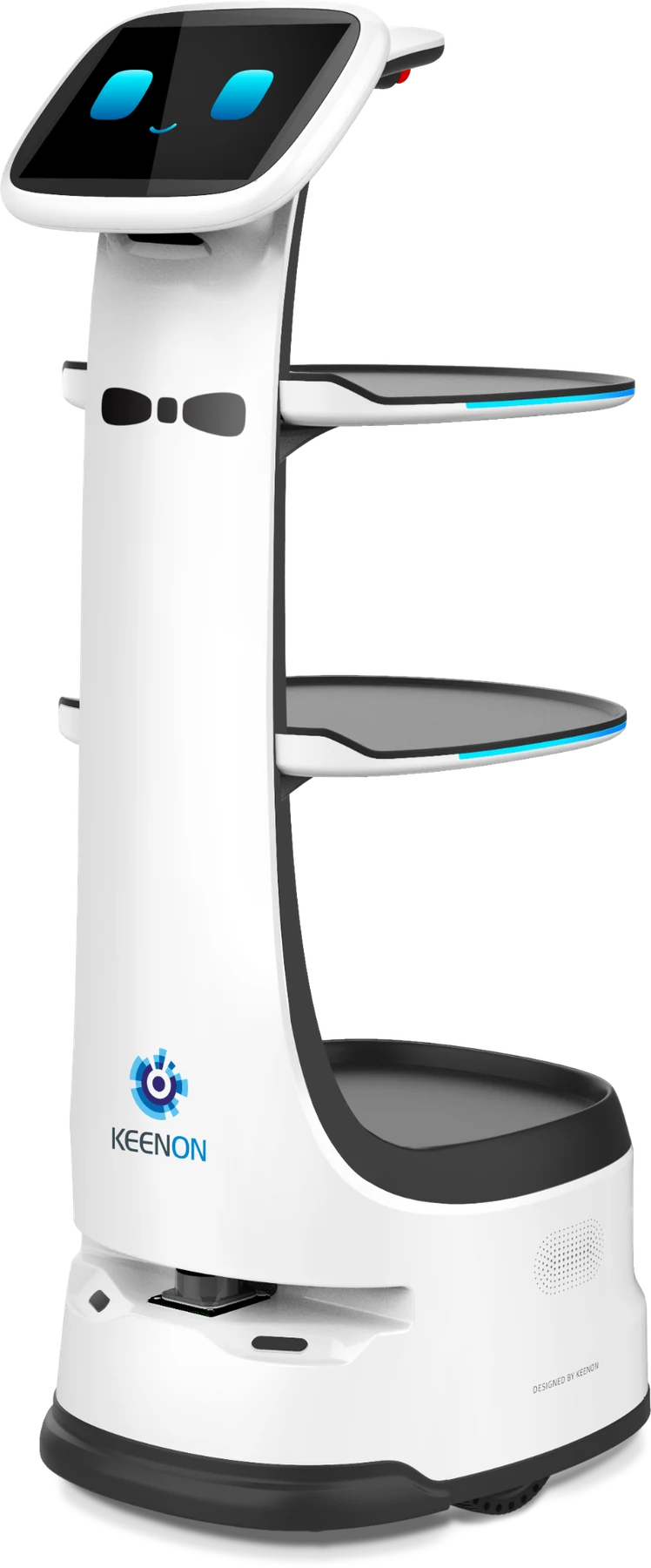 Robot camarero KEENON T8 vista en ángulo