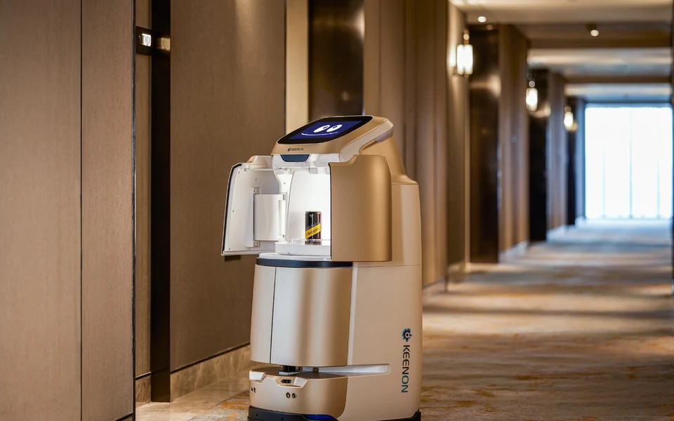 BUTLERBOT W3, robot de room service para entregas autónomas entre plantas
